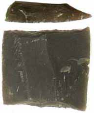 English gun flint, 1-1/4 x 1-3/8", largest flint musket, wall gun, strike-a-light. We are temporarily limiting purchase of this item to twelve per order. We will manually edit your order if your order exceeds that amount.